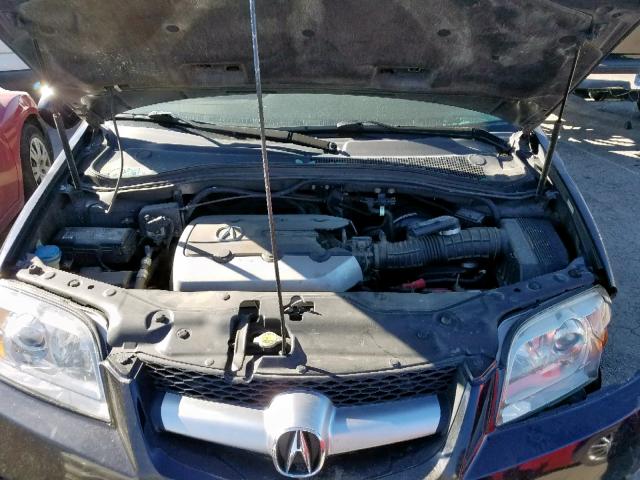 2HNYD18855H536463 - 2005 ACURA MDX TOURIN BLACK photo 7