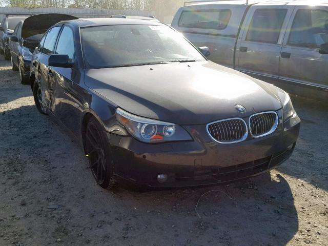 WBANB53547CP08004 - 2007 BMW 550 I BLACK photo 1