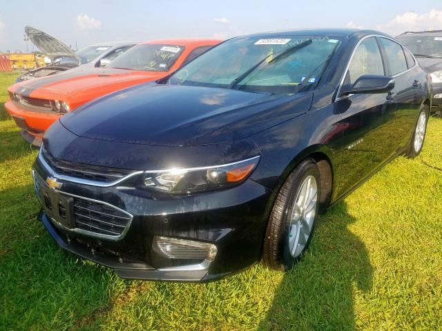 1G1ZJ5SU9GF332990 - 2016 CHEVROLET MALIBU HYB BLACK photo 2