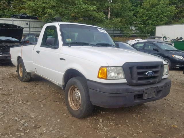 1FTYR10U04PA21963 - 2004 FORD RANGER WHITE photo 1