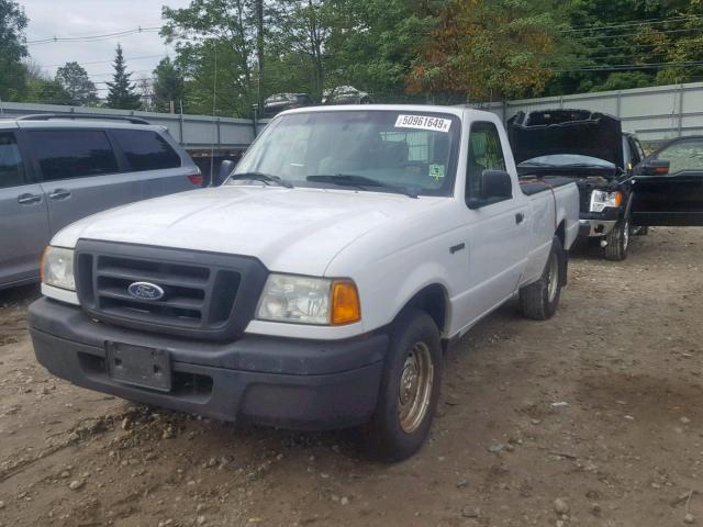 1FTYR10U04PA21963 - 2004 FORD RANGER WHITE photo 2