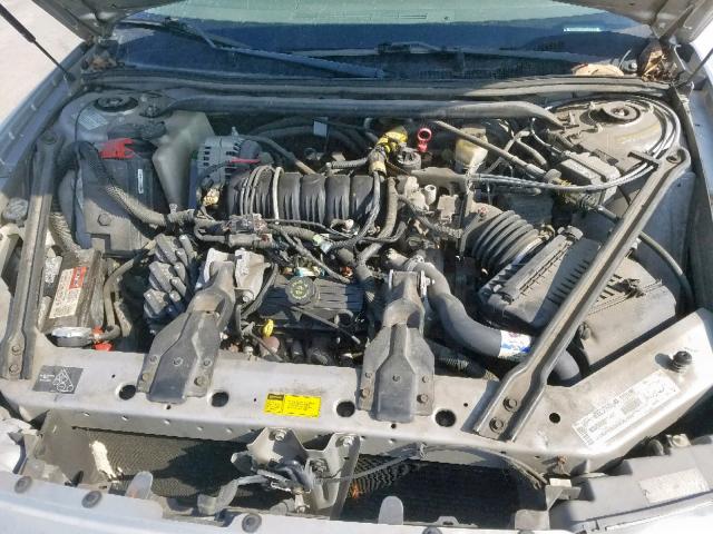 2G4WB55K311134384 - 2001 BUICK REGAL LS SILVER photo 7