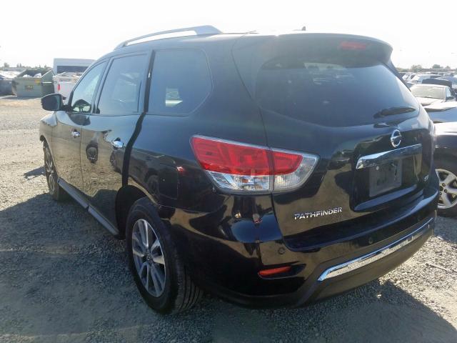 5N1AR2MN0DC647915 - 2013 NISSAN PATHFINDER BLACK photo 3