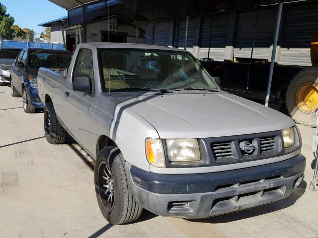 1N6DD21S9WC342424 - 1998 NISSAN FRONTIER X SILVER photo 1