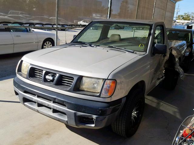 1N6DD21S9WC342424 - 1998 NISSAN FRONTIER X SILVER photo 2