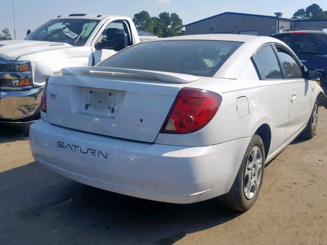 1G8AN12F04Z184512 - 2004 SATURN ION LEVEL WHITE photo 4