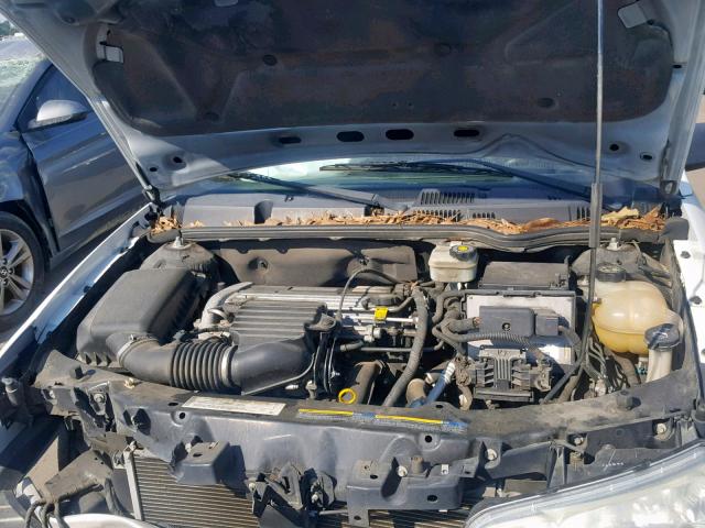 1G8AN12F04Z184512 - 2004 SATURN ION LEVEL WHITE photo 7