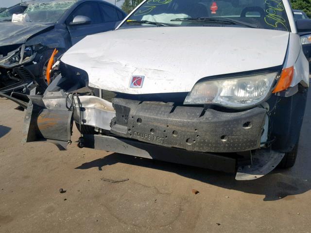 1G8AN12F04Z184512 - 2004 SATURN ION LEVEL WHITE photo 9