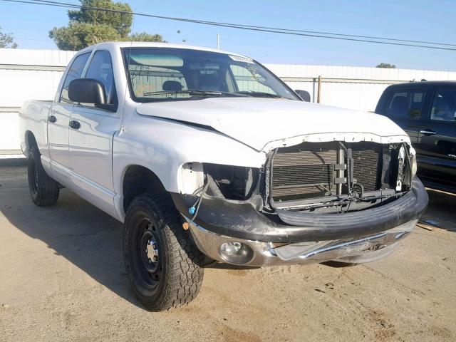 1D7HA18K35J523502 - 2005 DODGE RAM 1500 S WHITE photo 1