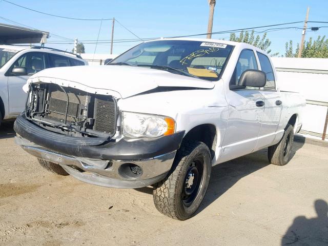 1D7HA18K35J523502 - 2005 DODGE RAM 1500 S WHITE photo 2