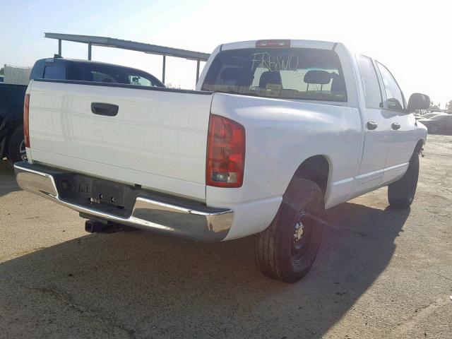 1D7HA18K35J523502 - 2005 DODGE RAM 1500 S WHITE photo 4