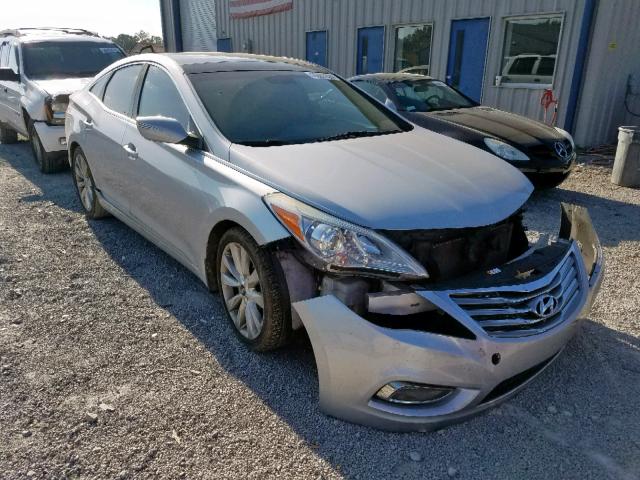 KMHFH4JG4DA213163 - 2013 HYUNDAI AZERA GLS GRAY photo 1