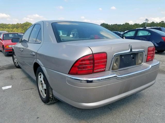1LNHM86SXYY921214 - 2000 LINCOLN LS 棕色 照片 3