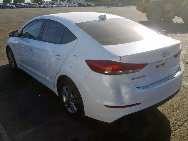 5NPD84LF6HH048232 - 2017 HYUNDAI ELANTRA WHITE photo 3