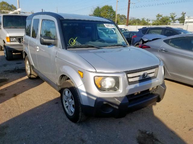 5J6YH28787L014269 - 2007 HONDA ELEMENT EX SILVER photo 1