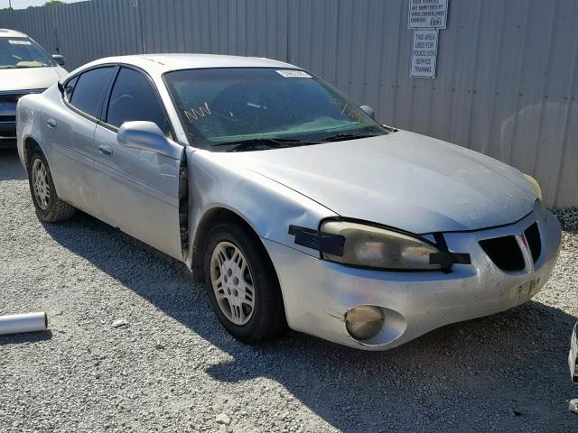 2G2WP522641255851 - 2004 PONTIAC GRAND PRIX SILVER photo 1
