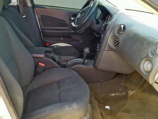 2G2WP522641255851 - 2004 PONTIAC GRAND PRIX SILVER photo 5