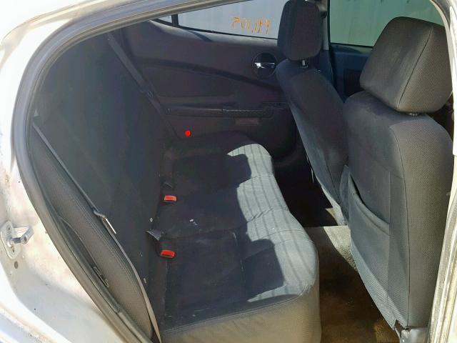 2G2WP522641255851 - 2004 PONTIAC GRAND PRIX SILVER photo 6