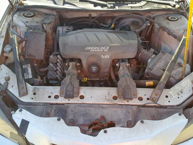 2G2WP522641255851 - 2004 PONTIAC GRAND PRIX SILVER photo 7