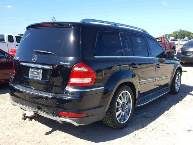 4JGBF7BE2AA596888 - 2010 MERCEDES-BENZ GL 450 4MA BLACK photo 4