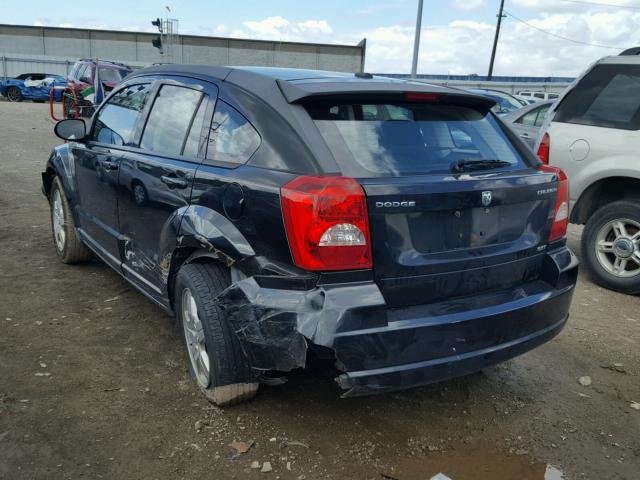 1B3HB48AX9D131879 - 2009 DODGE CALIBER SX BLACK photo 3