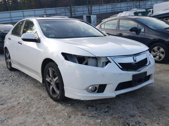 JH4CU2F87CC019981 - 2012 ACURA TSX SE WHITE photo 1