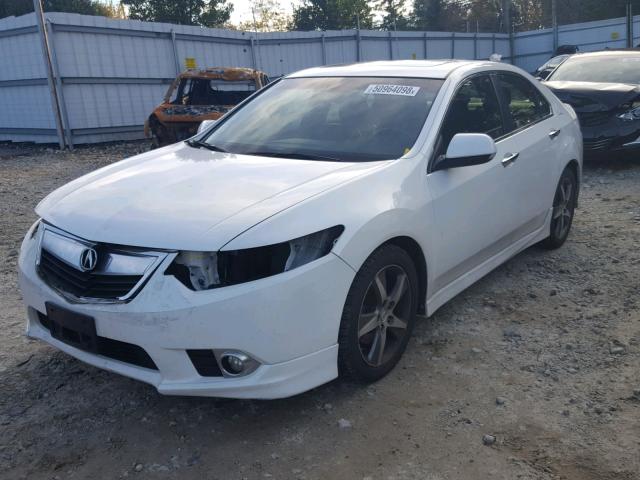 JH4CU2F87CC019981 - 2012 ACURA TSX SE WHITE photo 2