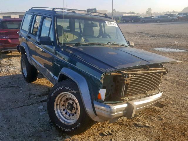 1J4FJ78S3TL303910 - 1996 JEEP CHEROKEE C TEAL photo 1