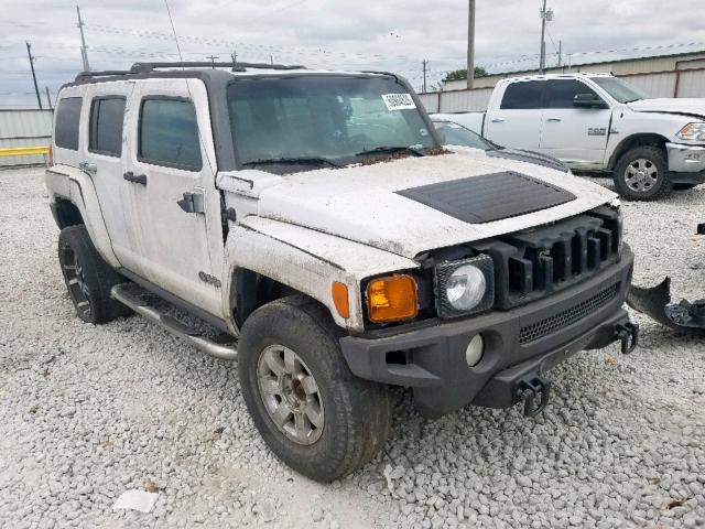 5GTDN136568112899 - 2006 HUMMER H3 WHITE photo 1