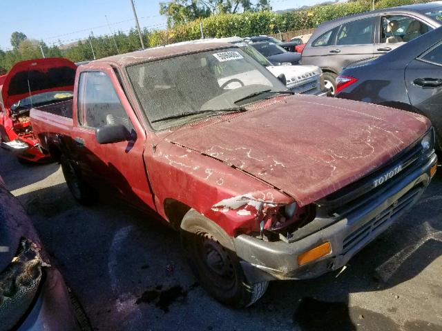 JT4RN81A3M5099209 - 1991 TOYOTA PICKUP 1/2 RED photo 1