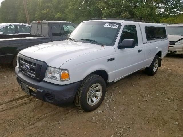 1FTKR1AE8BPB17284 - 2011 FORD RANGER WHITE photo 2