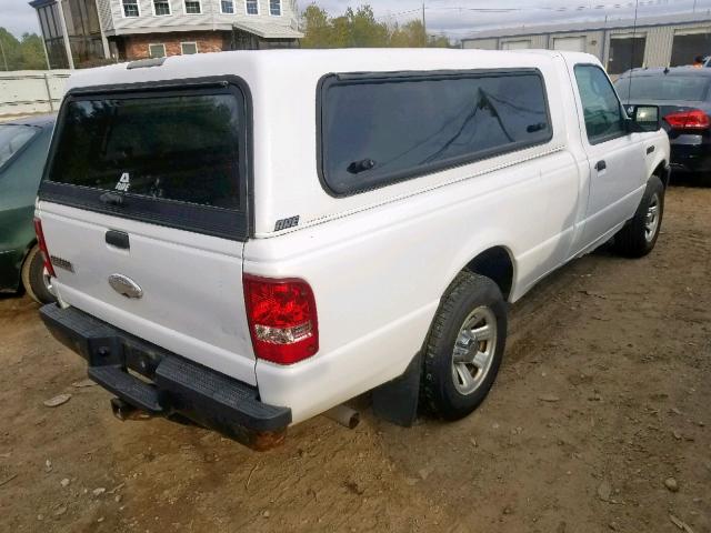 1FTKR1AE8BPB17284 - 2011 FORD RANGER WHITE photo 4