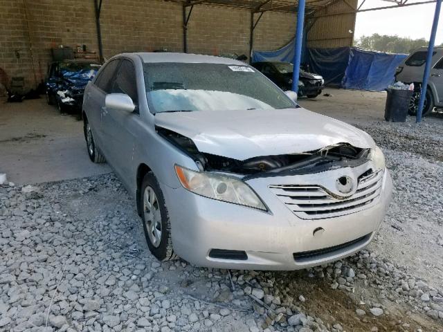 4T1BE46K07U119224 - 2007 TOYOTA CAMRY CE SILVER photo 1