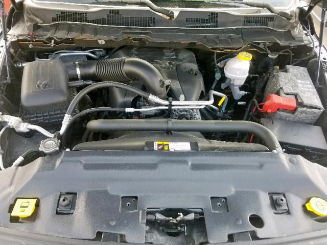 1C6RR7YT9JS110174 - 2018 RAM 1500 REBEL ნაცრისფერი ფოტო 7