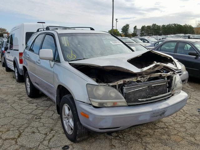 JT6HF10U9X0038015 - 1999 LEXUS RX 300 SILVER photo 1