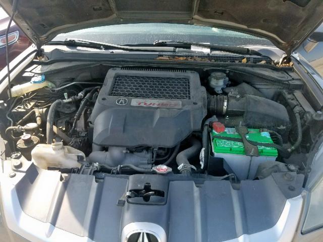 5J8TB18278A008056 - 2008 ACURA RDX GRAY photo 7