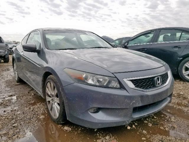 1HGCS22808A018141 - 2008 HONDA ACCORD EXL GRAY photo 1