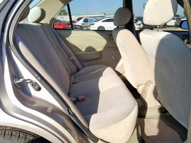 1NXBR12E0YZ326751 - 2000 TOYOTA COROLLA VE BEIGE photo 6