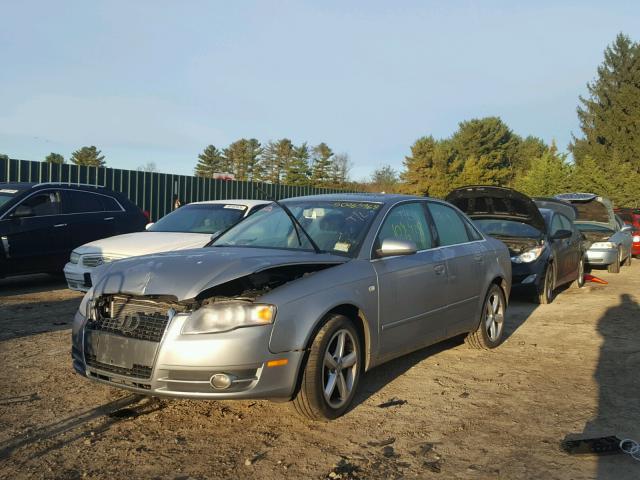 WAUDH78E47A033264 - 2007 AUDI A4 3.2 QUA GRAY photo 2