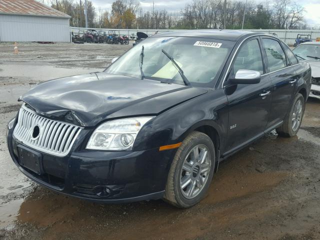 1MEHM43W08G614353 - 2008 MERCURY SABLE PREM BLACK photo 2