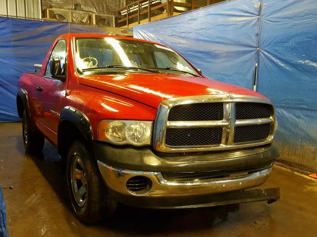 1D7HU16N83J602858 - 2003 DODGE RAM 1500 S RED photo 1