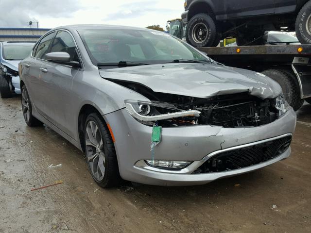 1C3CCCEG5FN700642 - 2015 CHRYSLER 200 C GRAY photo 1