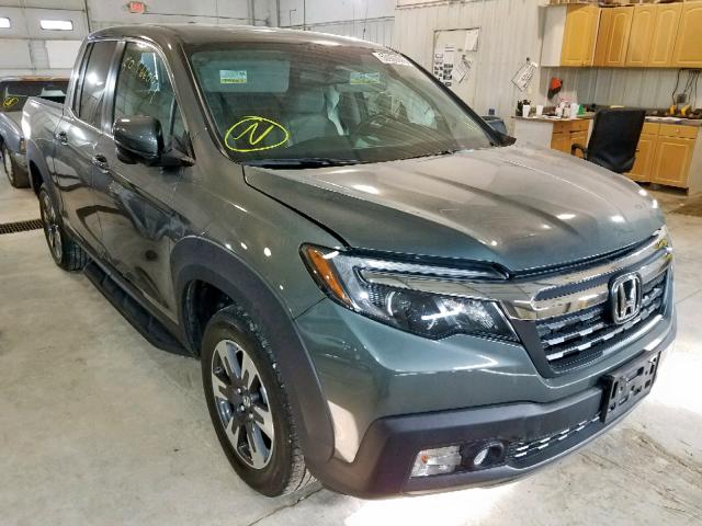 5FPYK3F69HB005387 - 2017 HONDA RIDGELINE BLUE photo 1