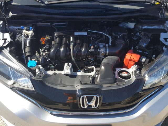 3HGGK5H85FM755331 - 2015 HONDA FIT EX GRAY photo 7