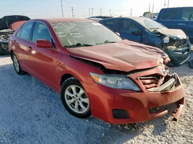 4T4BF3EK2BR098240 - 2011 TOYOTA CAMRY BASE RED photo 1