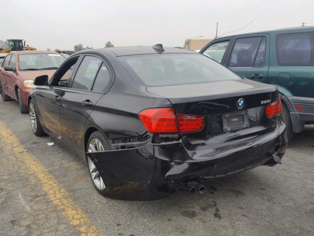 WBA3C1C58CF433808 - 2012 BMW 328 I SULE BLACK photo 3