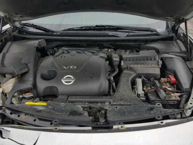 1N4AA51EX9C854519 - 2009 NISSAN MAXIMA S SILVER photo 7