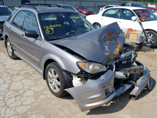 JF1GG68606H806751 - 2006 SUBARU IMPREZA OU GRAY photo 1