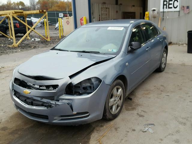 1G1ZG57B284293842 - 2008 CHEVROLET MALIBU LS 蓝色 照片 2