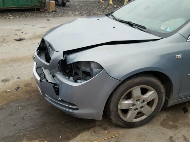 1G1ZG57B284293842 - 2008 CHEVROLET MALIBU LS 蓝色 照片 9